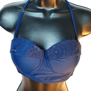 Jessica Simpson padded push up halter bra size small